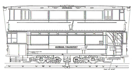 London Transport  E/1 Drawing