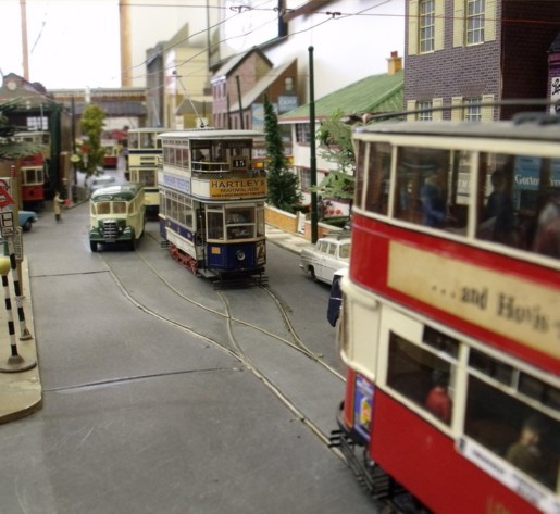 model tramway layout