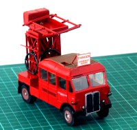 Click to enlarge 1936 Vintage AEC Mercury Tower Wagon '0' GAUGE MODEL KIT