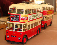 '0' Gauge model of Brighton Trolleybus