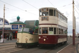 Liverpool "Priestly" Bogie Car in Blackpool